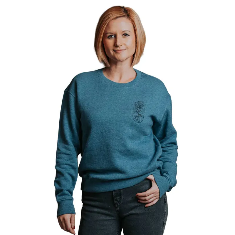 Smith + Rogue Women‘s Bloom Crew Sweatshirt - Heather Tapestry - M