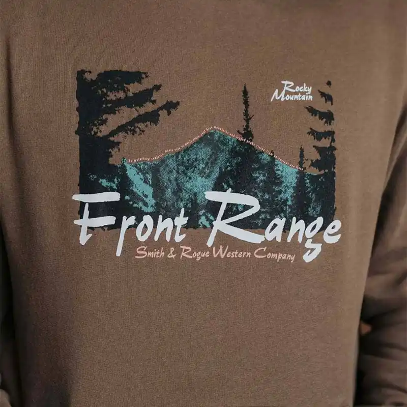 Smith + Rogue Men‘s Front Range Blue Mountain Hoodie