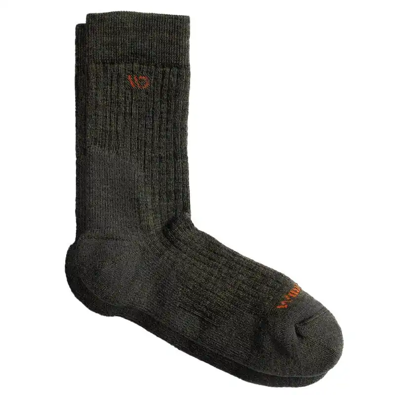 Wide Open Men‘s Solid Cushioned Micro Crew Socks