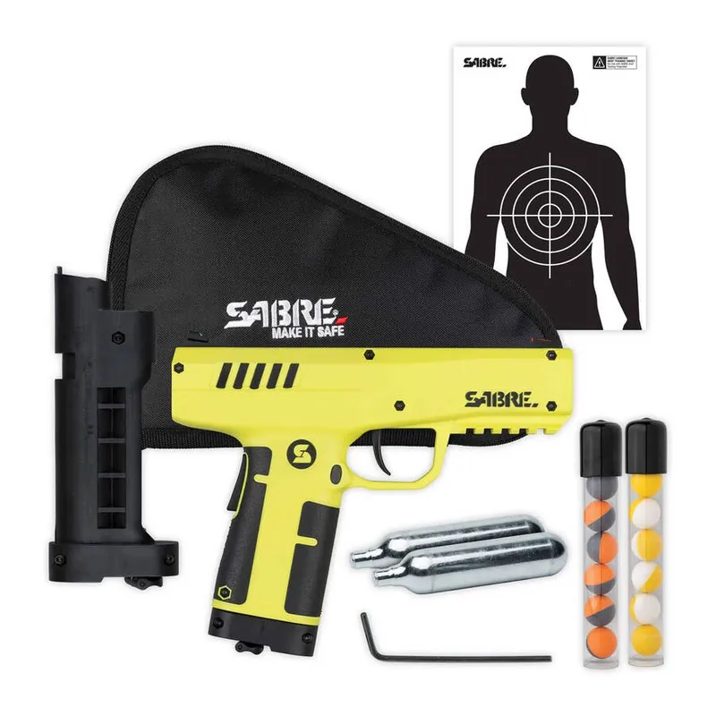 Sabre 0.68 Caliber Home Defense Pepper Projectile Launcher Kit