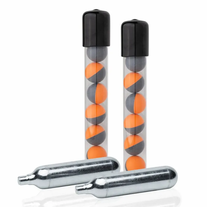 Sabre Impact Launcher Live Pepper Projectiles with 2 CO2 Cartridges