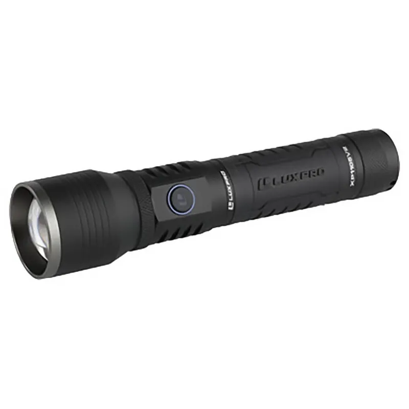 Lux Pro Rechargeable Dual Power LED Flashlight