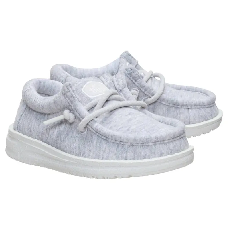 Hey Dude Boy‘s Wally Toddler Stretch Jersey Shoes
