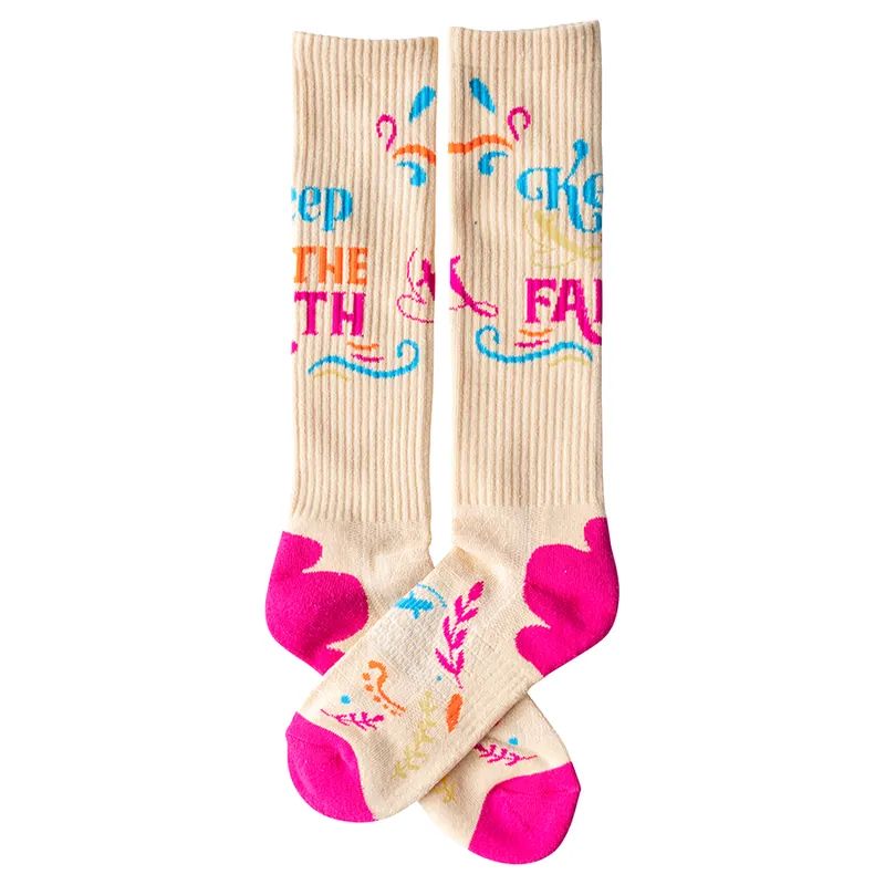 Lucky Chuck Women‘s Keep the Faith Performance Boot Socks