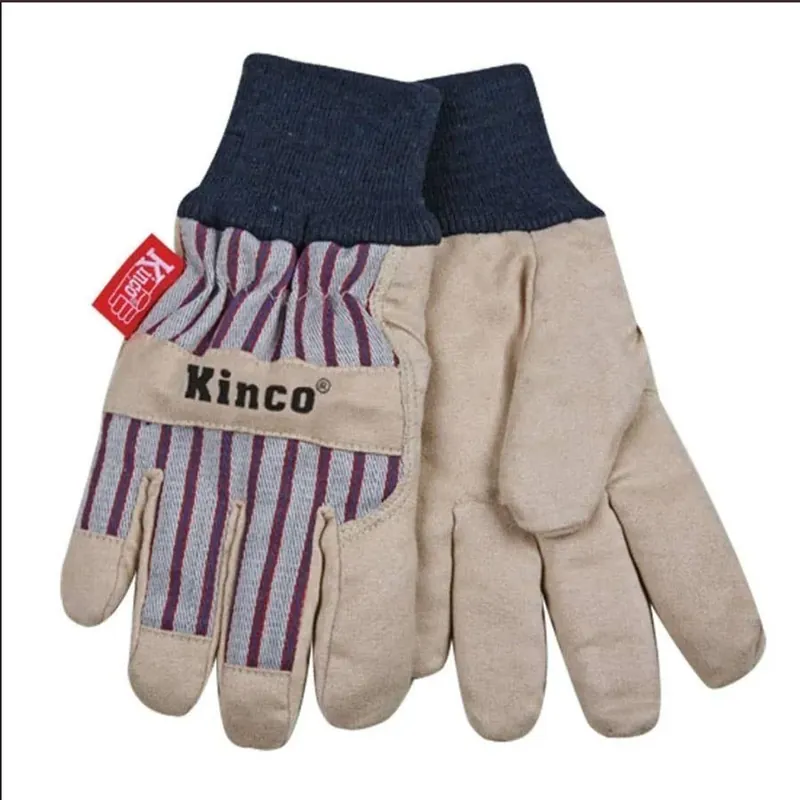 Kinco Heatkeep Grain Pigskin Leather Work Glove with Knit Wrist