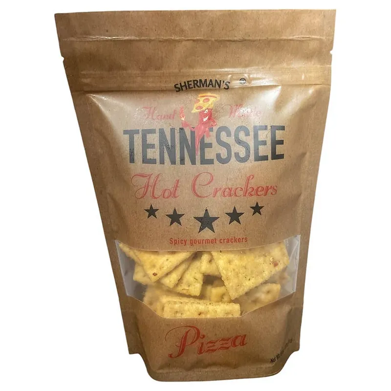 Sherman‘s Tennessee Hot Crackers Pizza Snack Crackers