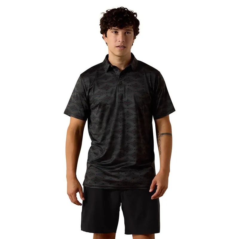 Ariat Men‘s All Over Print Heathered Classic Fit Polo T-Shirt