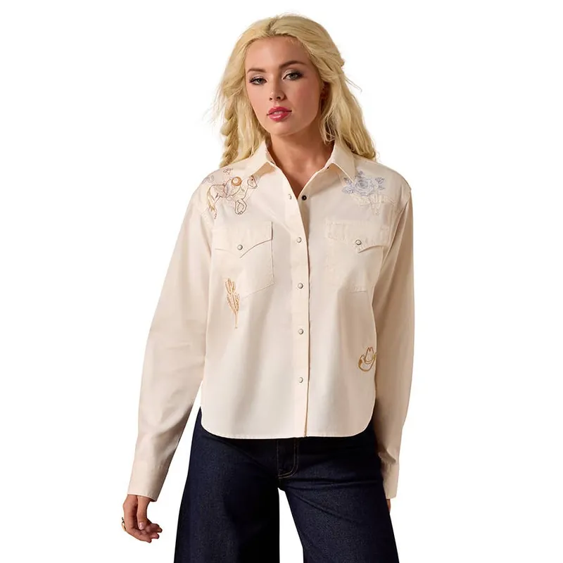 Ariat Women‘s Ashville Embroidered Snap Shirt