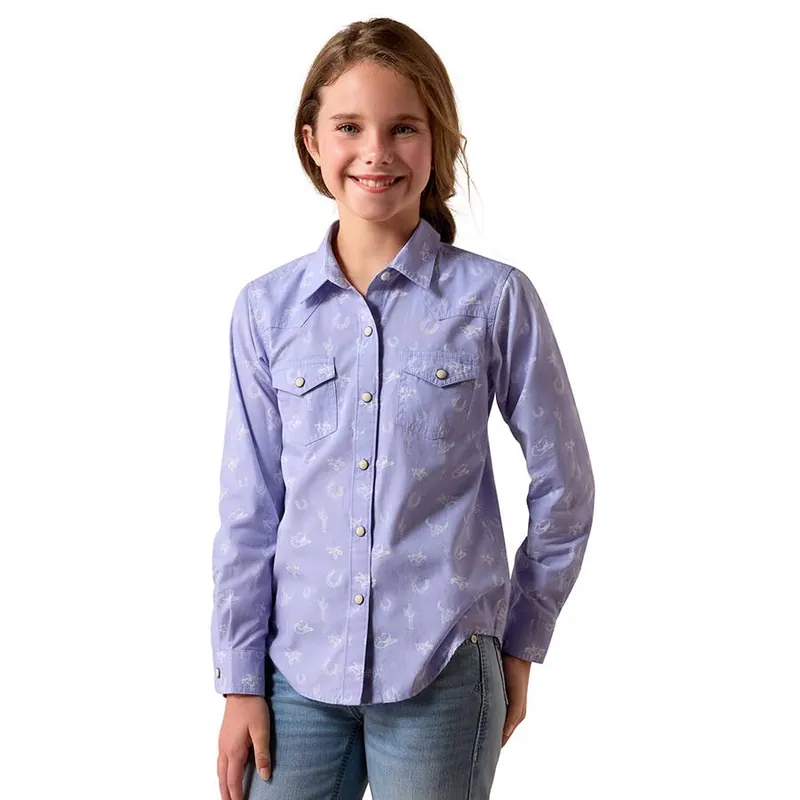 Ariat Girl‘s Western Motifs Shirt