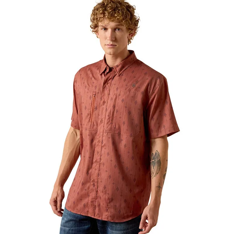 Ariat Men‘s Printed VentTEK Classic Fit Shirt