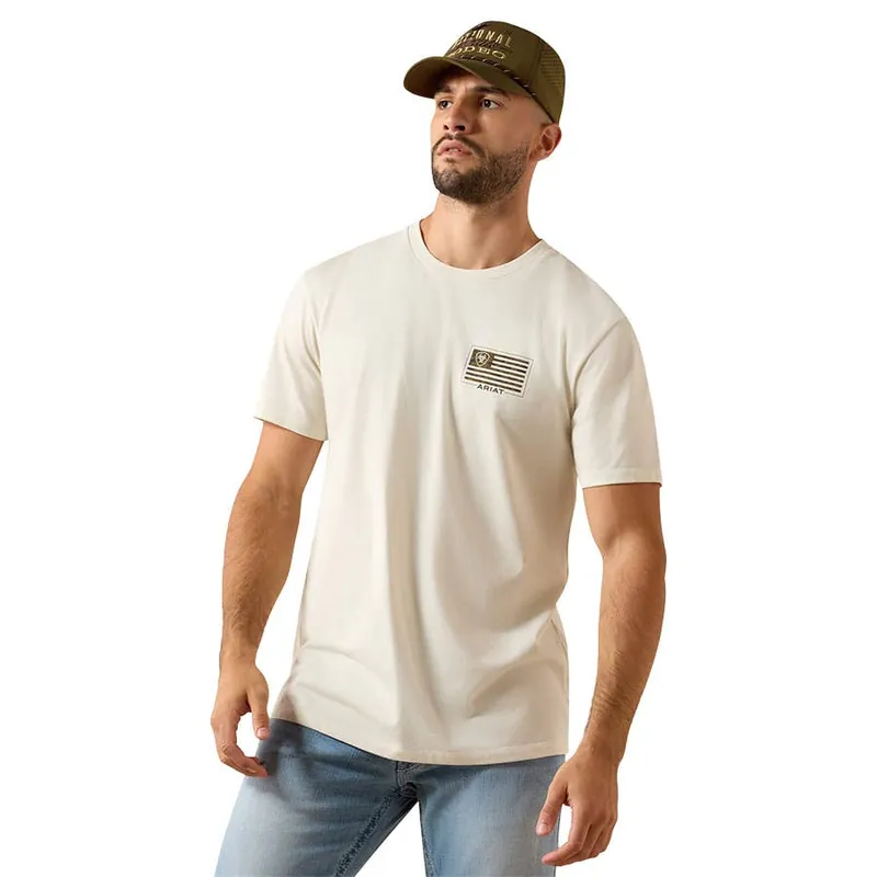 Ariat Men‘s Buckle Flag Patriot T-Shirt