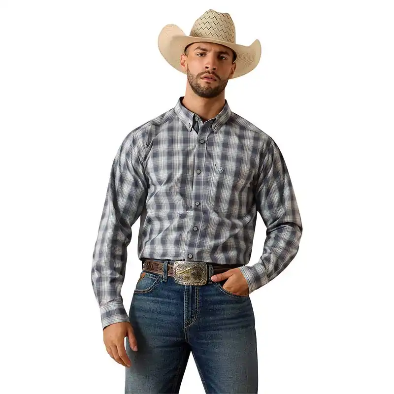 Ariat Men‘s Fitted Long Sleeve Pro Series Priest Shirt