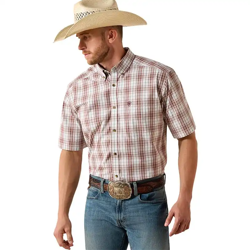 Ariat Men‘s Classic Short Sleeve Pro Series Pascal Shirt