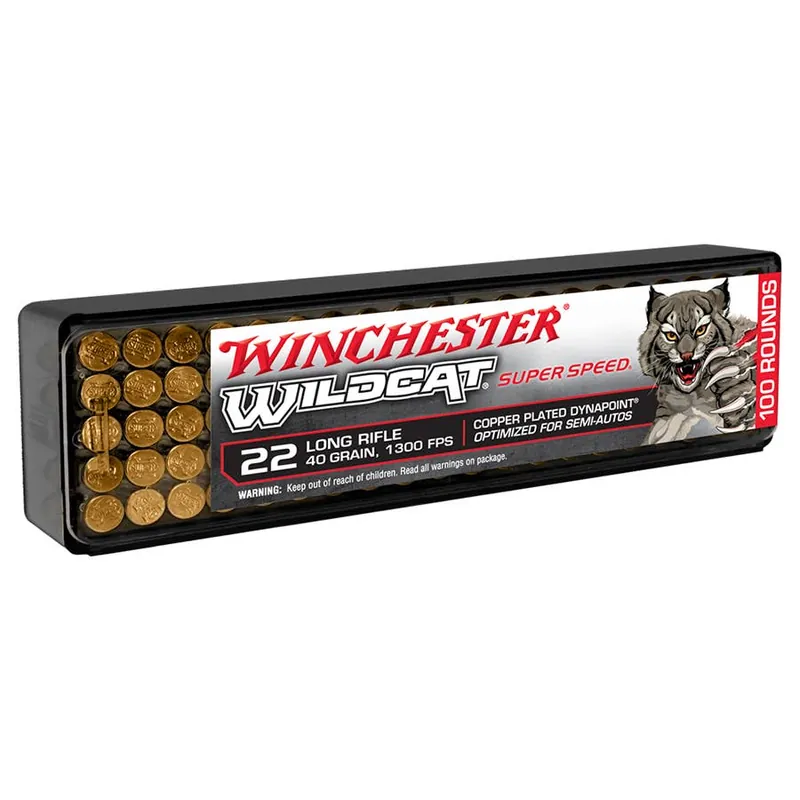 Winchester .22 LR Wildcat Super Speed Rifle Ammunition