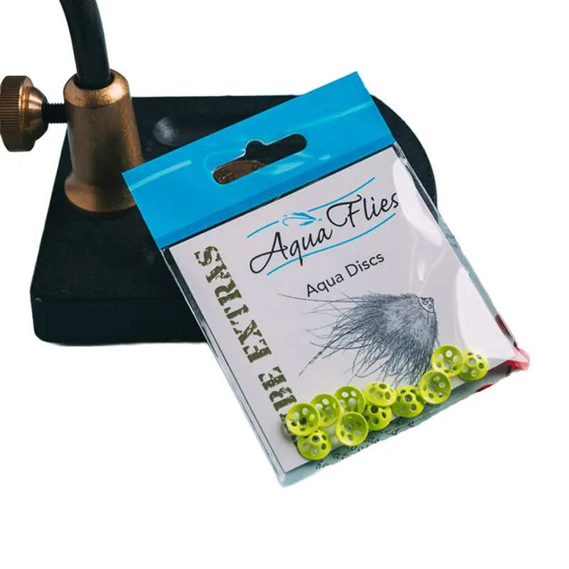Aqua Flies Aqua Disks - Fl. Orange