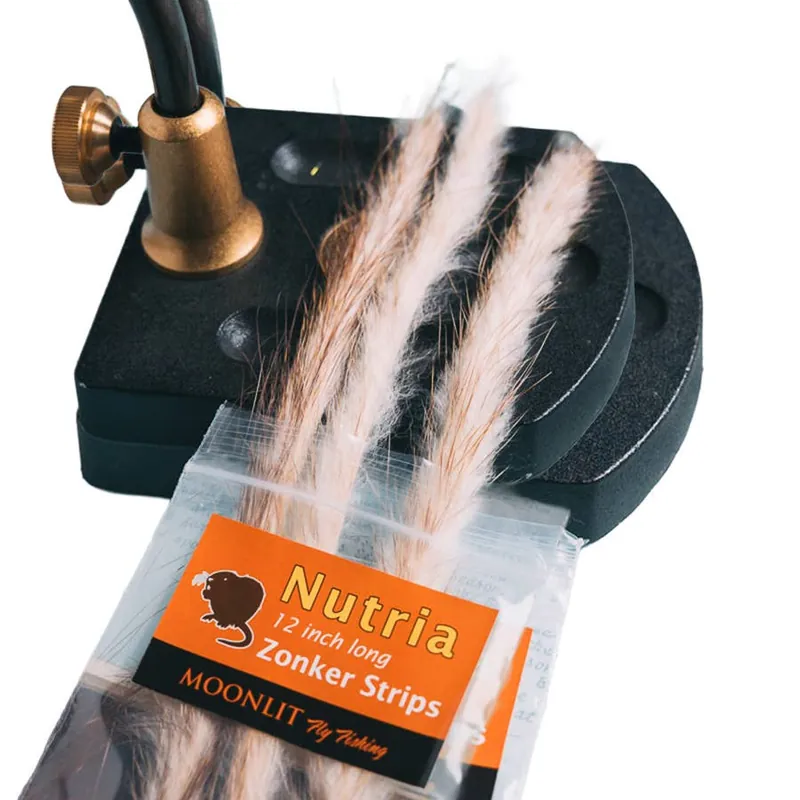 Moonlit Nutria Strips - Black - 3mm
