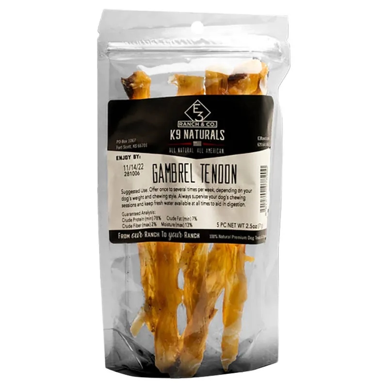 E3 K9 Performance Beef Tendon Dog Chew
