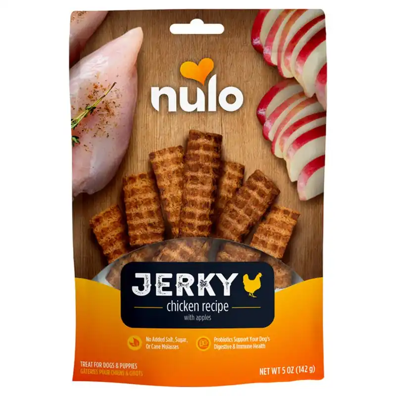 Nulo Grain Free Chicken & Apple Jerky Dog Treat