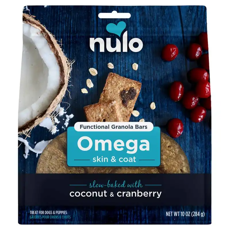 Nulo Omega Skin & Coat Functional Granola Dog Treats