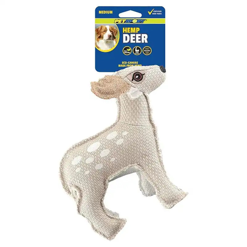 Petsport Hemp Deer Dog Toy