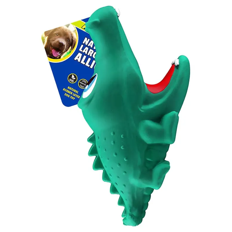 Petsport Naturflex Alligator Dog Toy