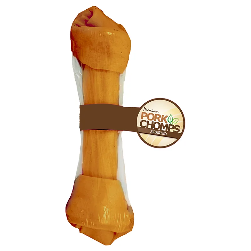 Premium Pork Chomps Roasted Knotted Pork Bone