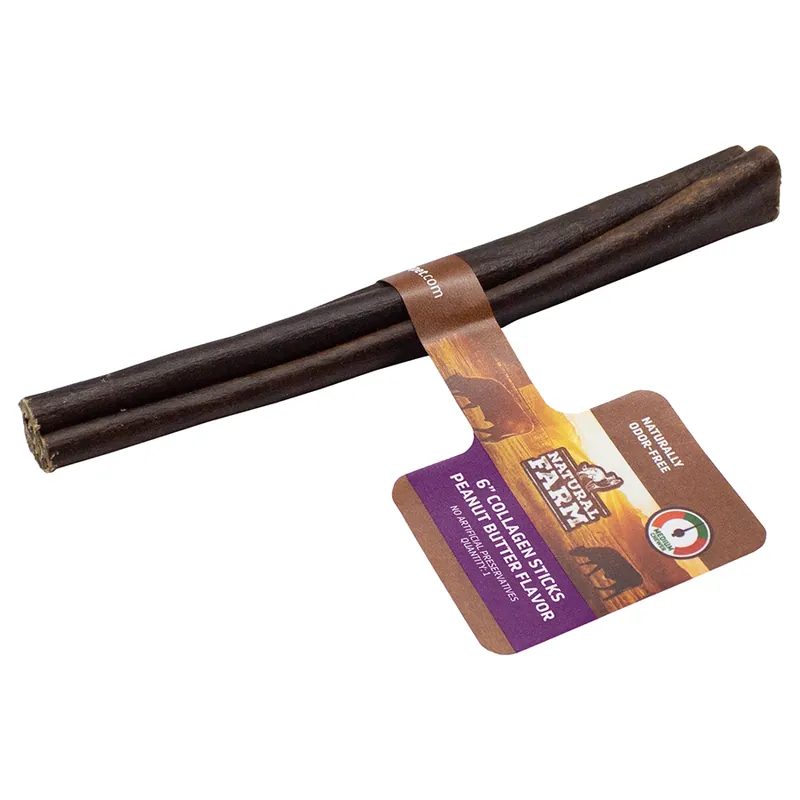 Natural Farm Peanut Butter Flavor Collagen Stick