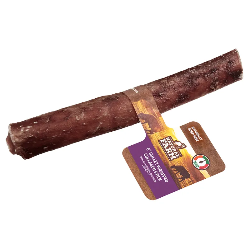 Natural Farm Gullet Wrapped Collagen Stick