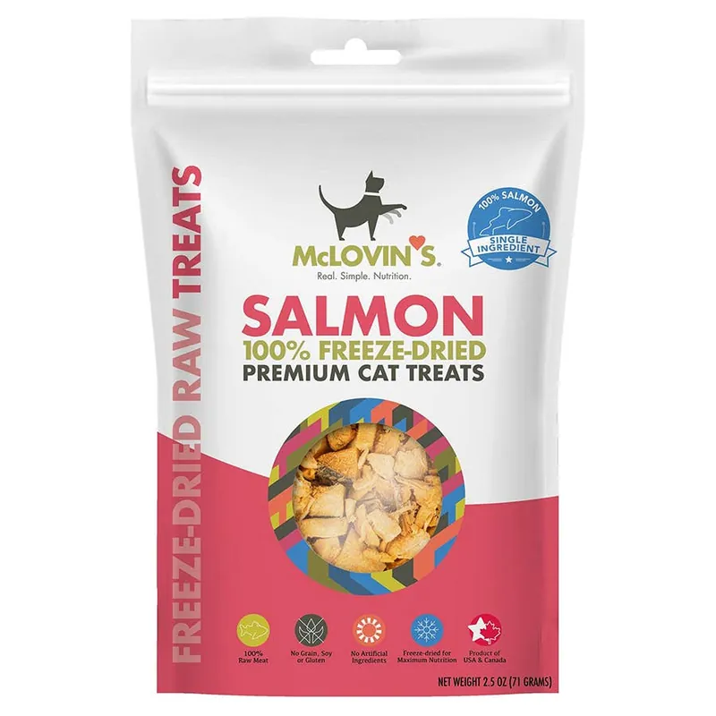 McLovin‘s Freeze Dried Salmon Cat Treats
