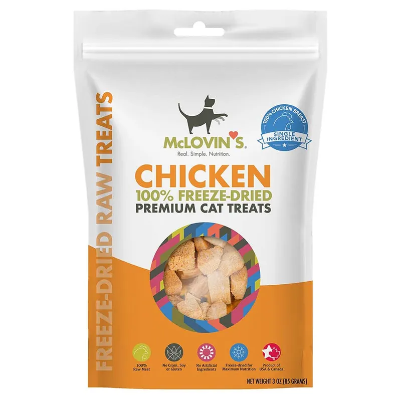 McLovin‘s Freeze Dried Chicken Cat Treats