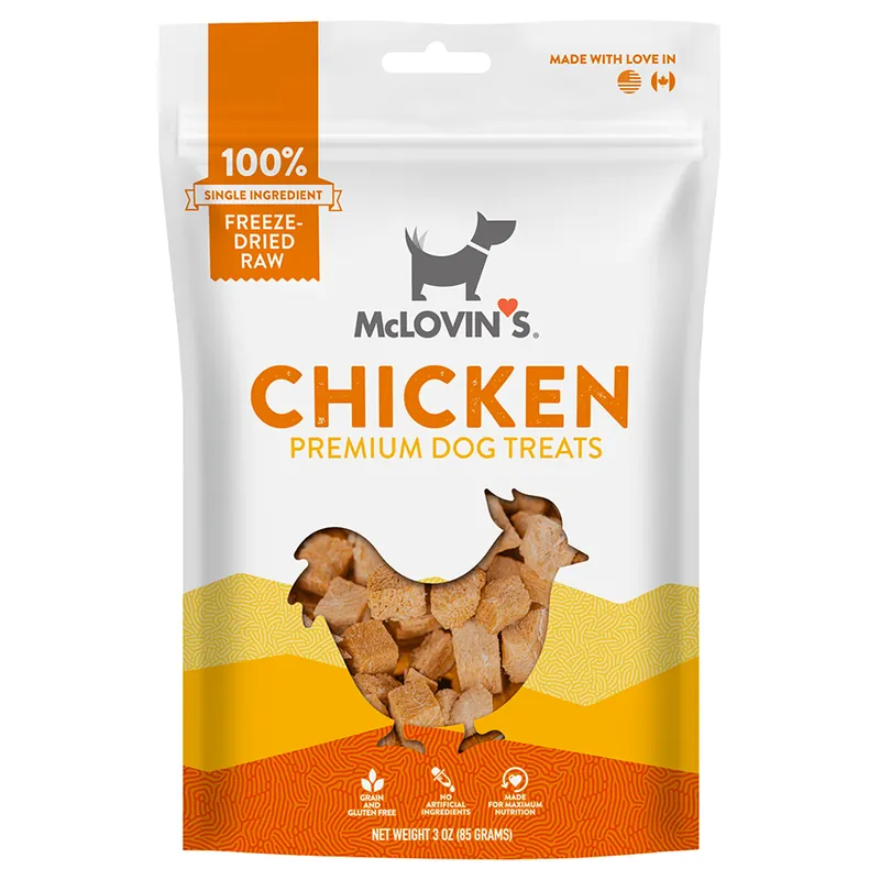 McLovin‘s Freeze Dried Chicken Dog Treats