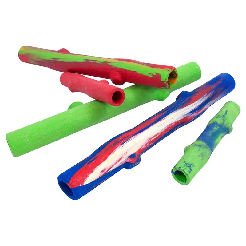 Ruff Dawg Twig Crunch Rubber Retrieving Dog Toy