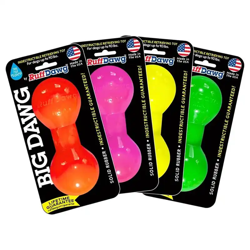 Ruff Dawg Big Dawg Rubber Retrieving Dog Toy