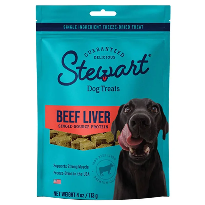 Stewart Freeze Dried Beef Liver Dog Treats