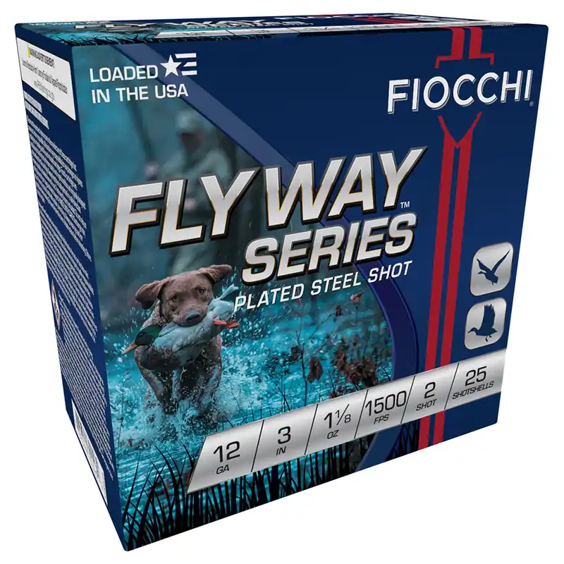 Fiocchi Flyway Series Waterfowl 12 ga 2 Steel Load Shotshell Ammunition