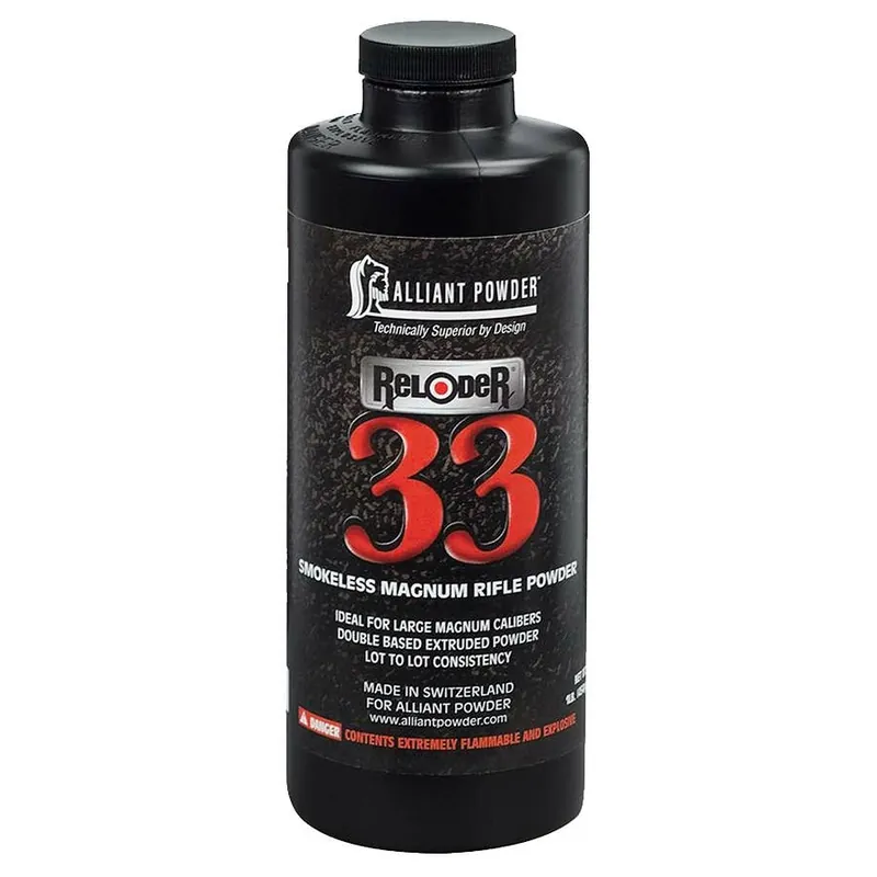 Alliant Powder Reloder 33 Smokeless Magnum Rifle Powder