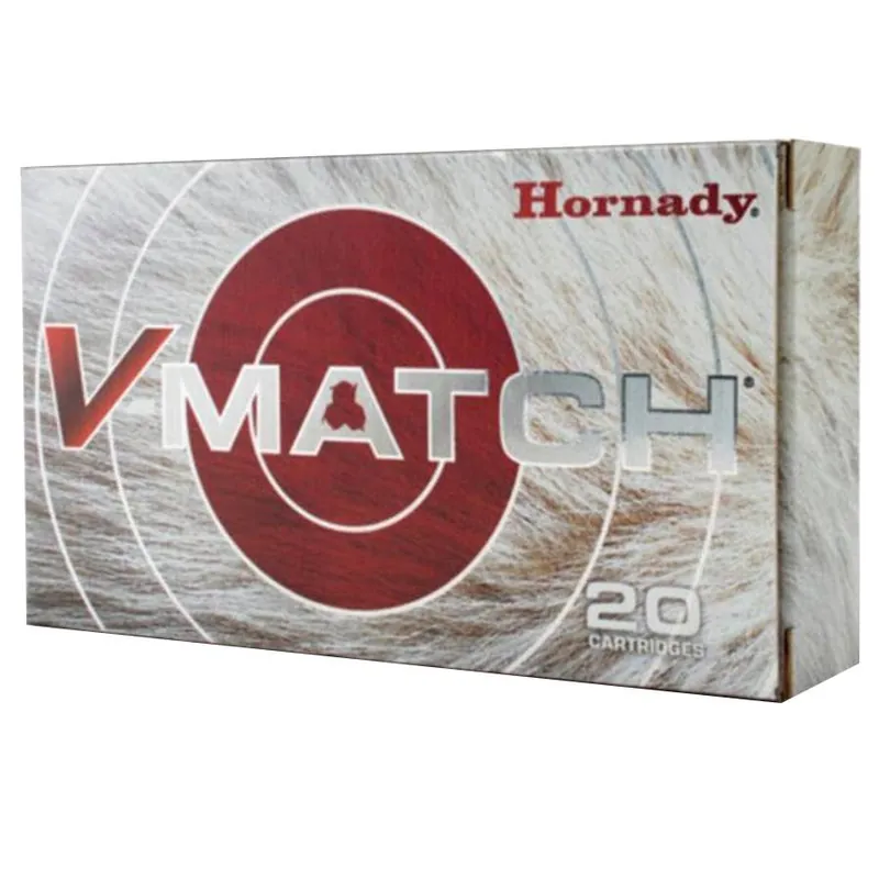 Hornady .22 Creedmoor V-Match ELD-VT Rifle Ammunition