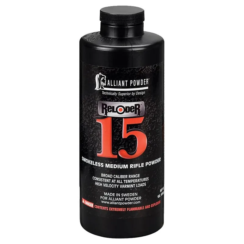 Alliant Powder Reloder 15 Smokeless Medium Rifle Powder