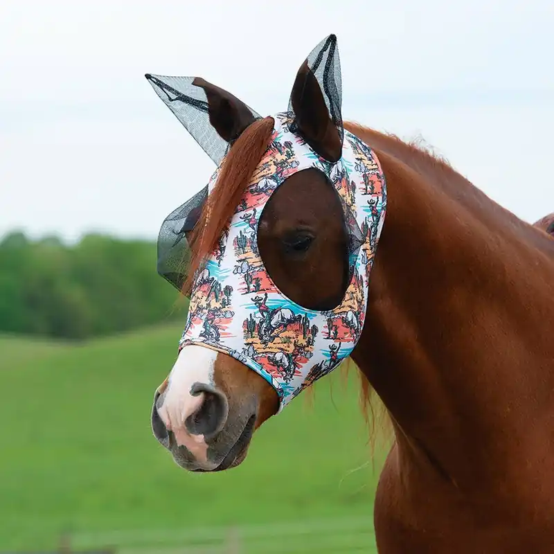 Weaver Equine Coolcore Equine Lycra Fly Mask