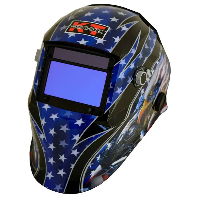 K-T Industries Patriotic Auto-Darkening Helmet