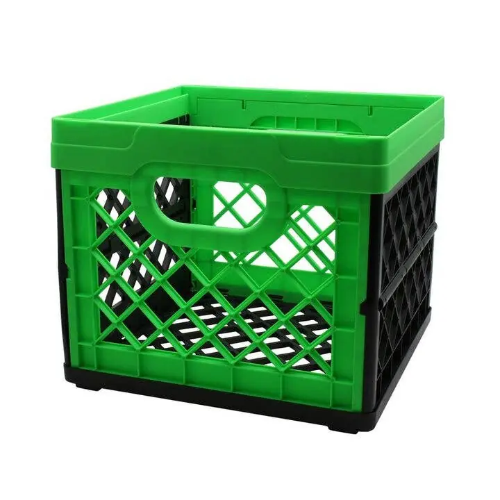 GRIP® Folding Stackable Storage Bin