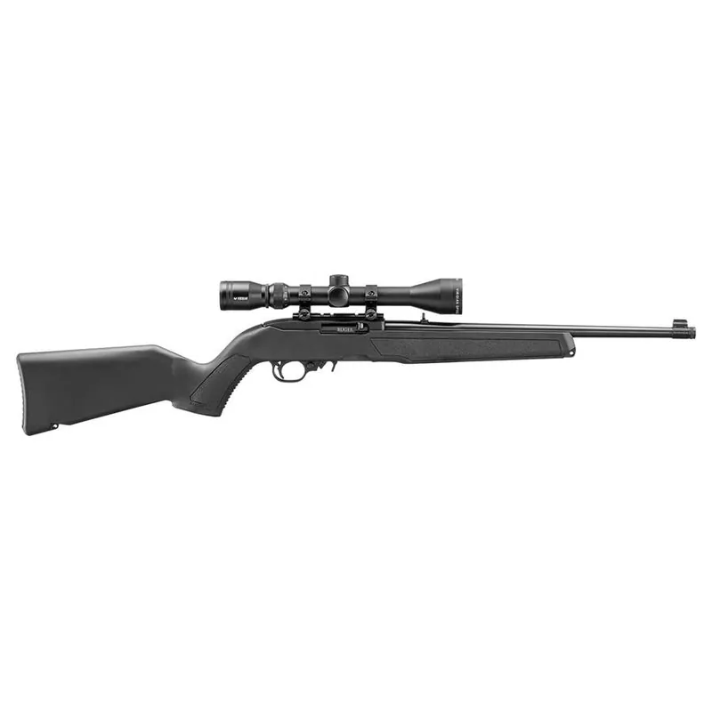 Ruger 10/22 Scoped Carbine .22 LR Threaded Semi Auto Rifle