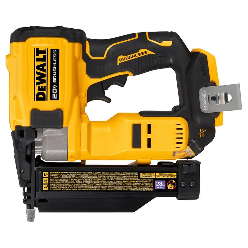 DeWalt ATOMIC COMPACT SERIES 20V MAX Brushless Cordless 23 ga Pin Nailer (Tool Only)