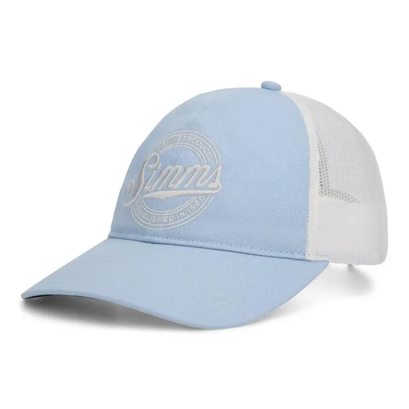 Simms Men‘s Trucker Hat - Steel Blue - S