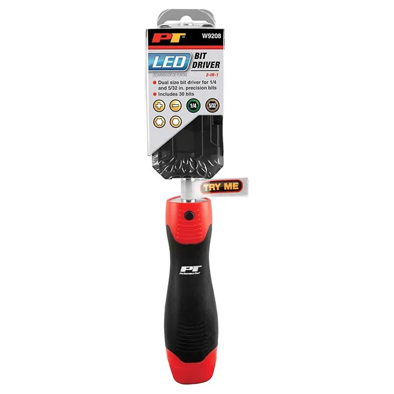 Performance Tool LED Bit Driver w/ 30 Bits