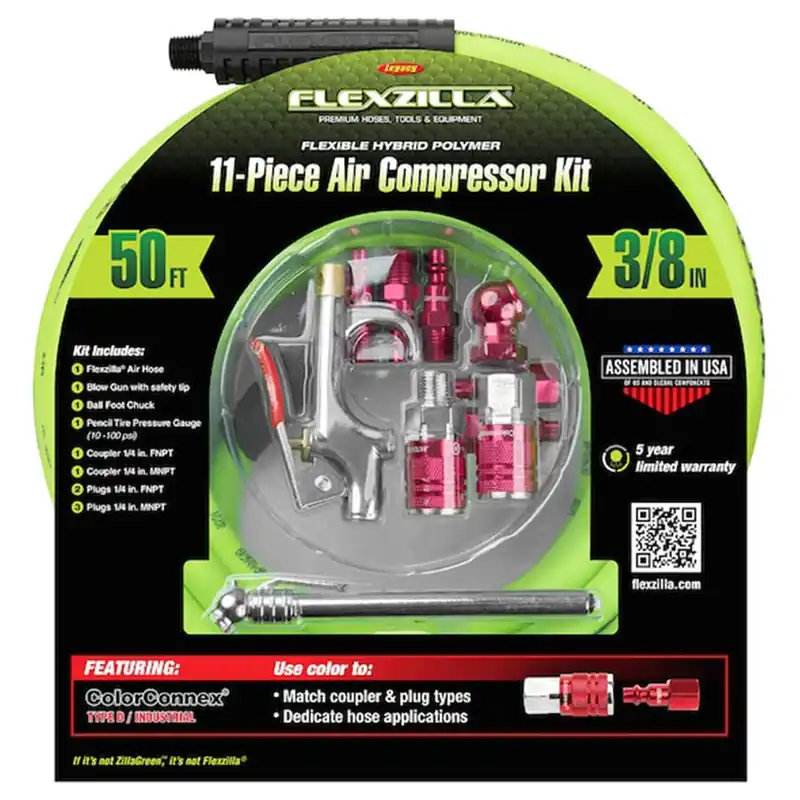 Flexzilla 11 pcs Air Compressor Kit