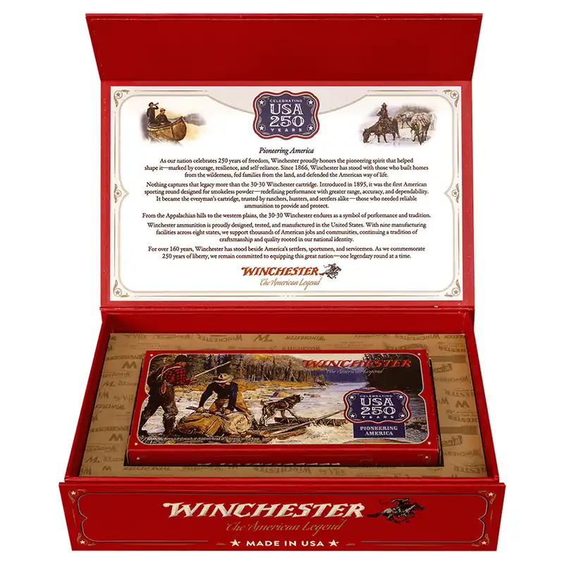 Winchester USA 250th Anniversary Edition Power-Point Rifle Ammunition