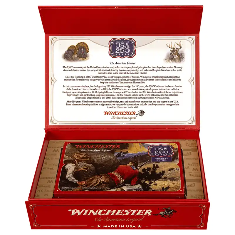 Winchester USA 250th Anniversary Edition Power-Point Rifle Ammunition
