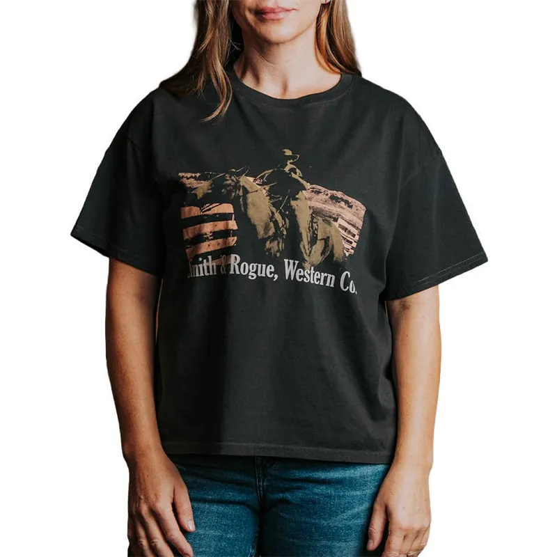 Smith + Rogue Women‘s Old Traditions Tee - Pirate Black - M