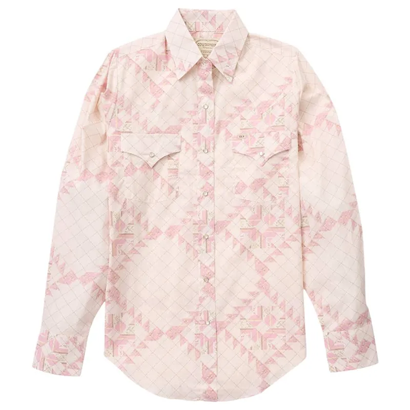 Ely & Walker Women‘s Cowboygirl Granddaddy Long Sleeve Snap Shirt